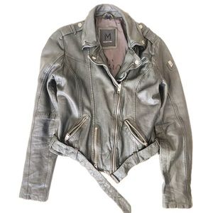 Ultra Soft Black Lamb Leather Motorcycle Jacket Mauritius